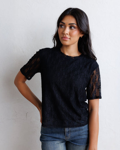 Laid Back Lace Tee