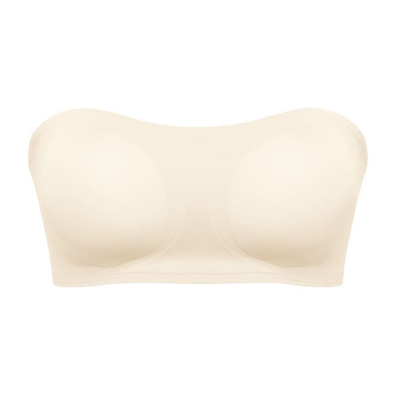 Strapless Wireless Tube Bra