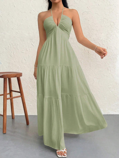 Amelia Backless Maxi Dress