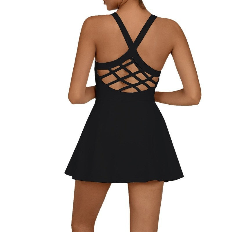 Yoga Dress with Built-In Bra