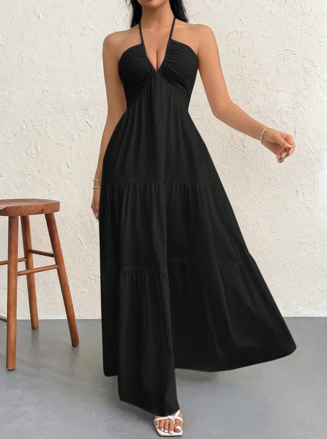 Amelia Backless Maxi Dress