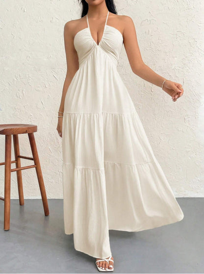 Amelia Backless Maxi Dress